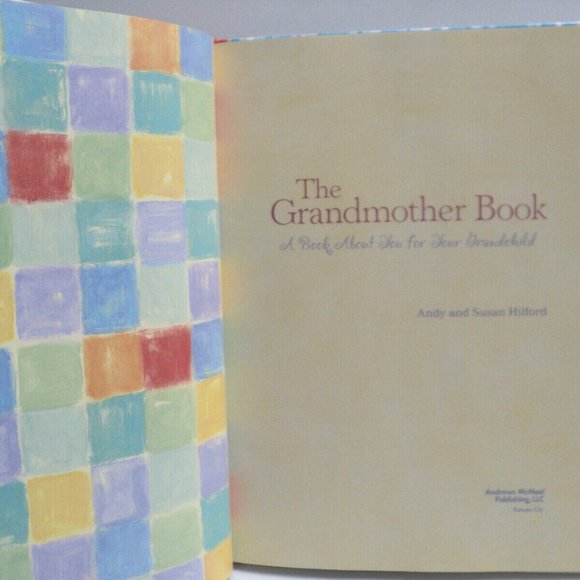 The Grandmother Book by Andy and Susan Hilford Hardcover 2008 NEW - Picture 3 of 6